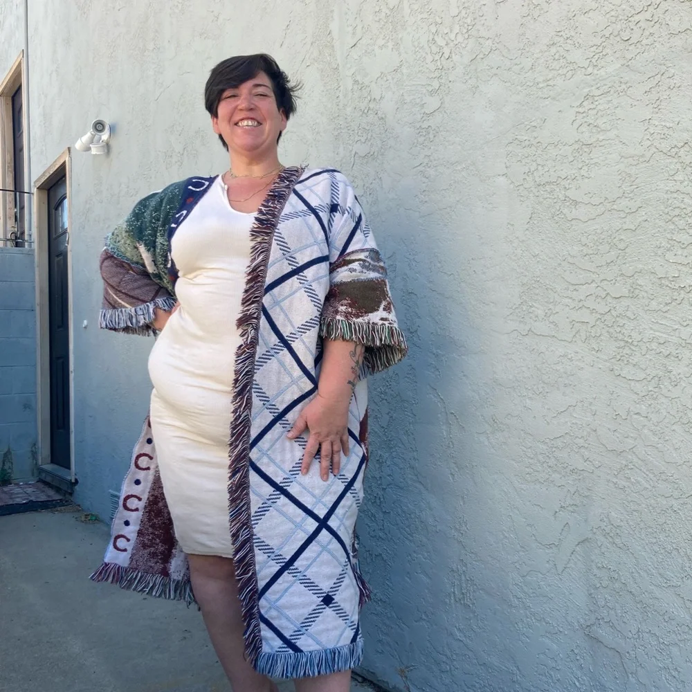 Horse Blanket Robe - Picture 3 of 5